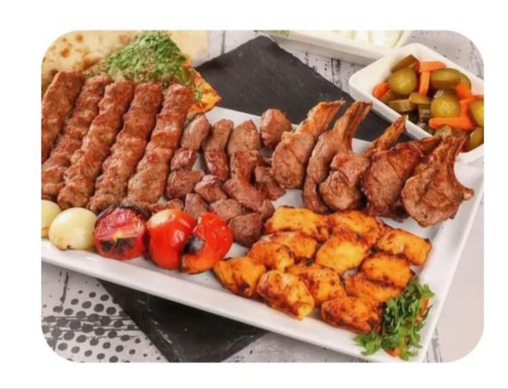 Mixed grills, chicken/meat