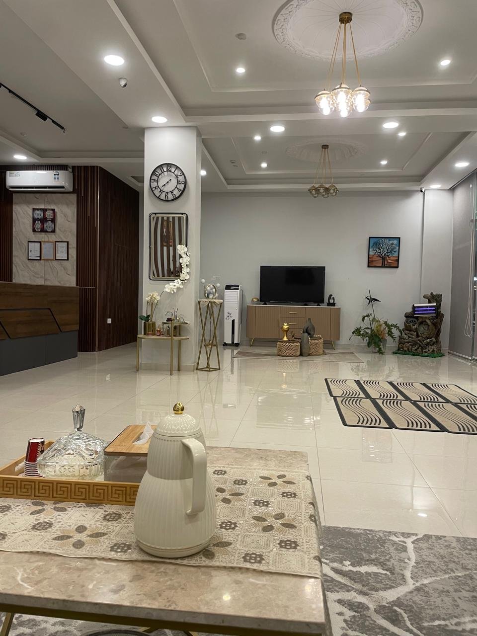One-bedroom apartment with living room